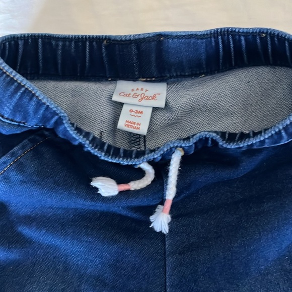 Cat & Jack Baby Jeans 0-3M - Picture 2 of 4